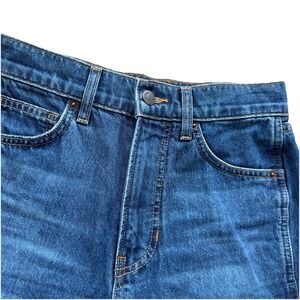 Veronica Beard Taylor Raw Hem High Waist Crop Wide Leg Women's Jeans Size 25